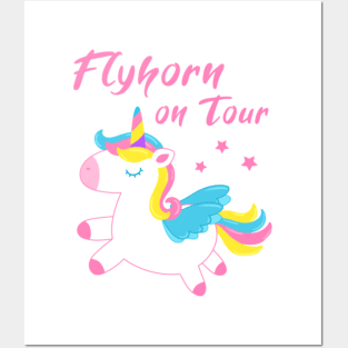 Flying Unicorn Posters and Art